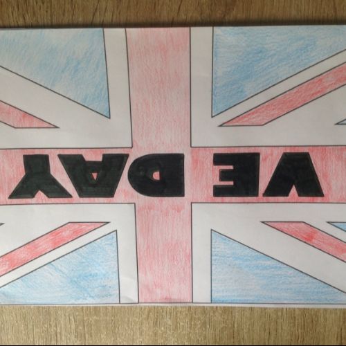 VE DAY POSTER
